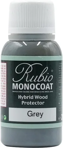 Vista 19 de Rubio Monocoat Protector de madera híbrido de 300 pies cuadrados - Chocolate Acabado de aceite de madera exterior, color y protección UV