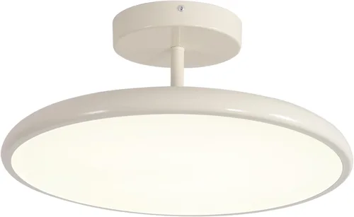Vista 10 de KCO Lighting Iluminación Vintage Verde Luz de Techo Empotrada Negra Luz de Techo Semi Empotrada de Mediados de Siglo Moderno Lámpara de Techo