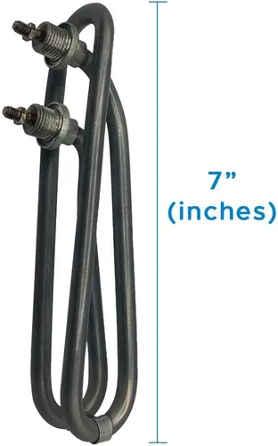 Vista 5 de Smart Spa Supply 7" 4.0kw 240v Titanium Flo-Thru Universal Calentador Elemento Reemplazo Calefacción de la tina caliente
