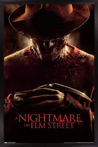 Vista 8 de Trends International A Nightmare on Elm Street - 2010 Wall Poster, 22.4L x 14.7W, Barnwood Framed Version