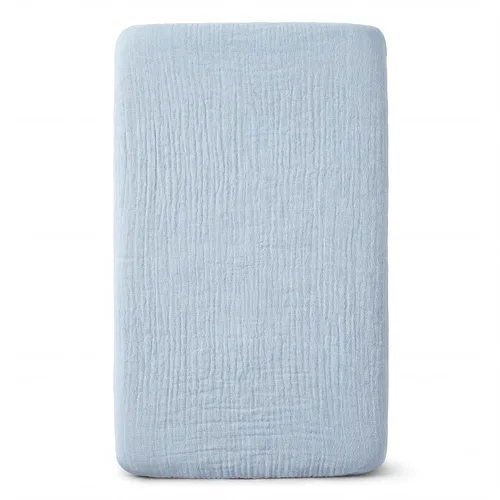 Vista 20 de Pro Goleem Sábanas de muselina para cuna, para niños y niñas, suaves, transpirables, de algodón neutro, para colchón estándar de cuna y colchón de 1