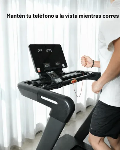Vista 5 de A2C Soporte flexible para cinta de correr, soporte de teléfono para cinta