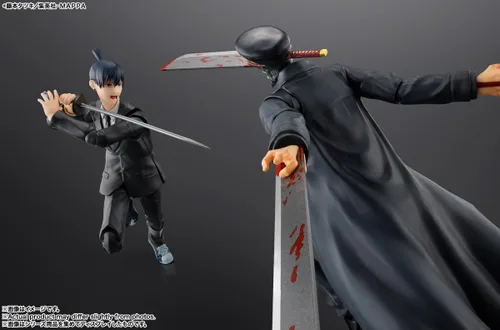 Vista 10 de TAMASHII NATIONS - Chainsaw Man - Figura de acción AKI Hayakawa S.H.Figuarts