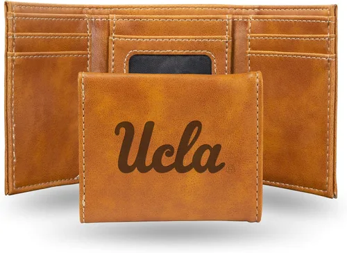 Vista 63 de NCAA Rico Industries - Billetera triple grabada con láser, con grabado láser, accesorio para hombre