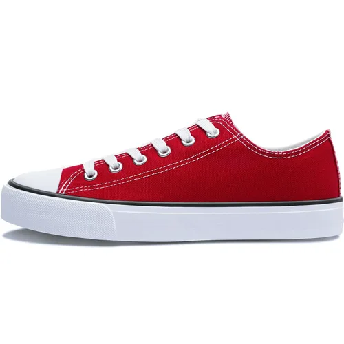 Vista 3 de Obtaom Zapatos de lona para mujer, zapatos deportivos de moda para caminar
