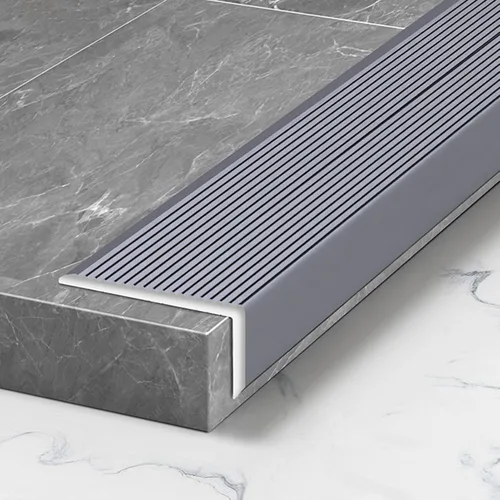 Vista 15 de ARCVOX Protector de borde de umbral en forma de L, tiras de transición para pisos resistentes a la suciedad, protector de borde de aluminio