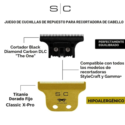 Vista 5 de Stylecraft Recortadora de pelo inalámbrica modular profesional Flex