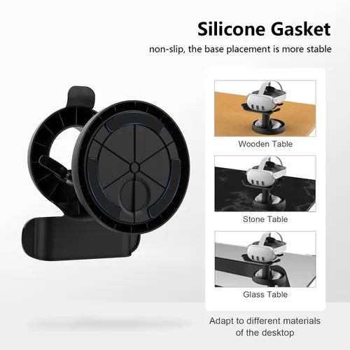 Vista 7 de AMVR - Accesorios de mango compatibles con accesorios MetaOculus Quest 3 y soporte AMVR compatible con Quest 3Quest 2Pico 4para PSVR 2