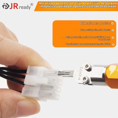 Vista 5 de JRready ST5281 2PCS P-D173 Puntas de repuesto para DAP-D173 Extractor de pasador de varilla expulsor-Terminal Accesorios de herramienta