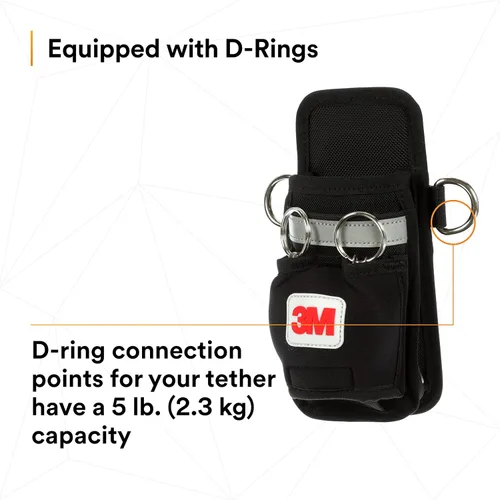 Vista 8 de 3M™ DBI-SALA® Funda para herramientas doble con 2 retractores, arnés 1500109, 1 EA