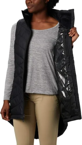 Vista 3 de Columbia Heavenly - Chaleco largo para mujer Negro