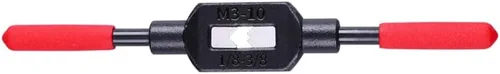 Vista 6 de Mango de llave de grifo ajustable para grifos métricos M1-M8 de 1/16"-1/4" (UNC/UNF), soporte de rosca, herramienta de roscado manual