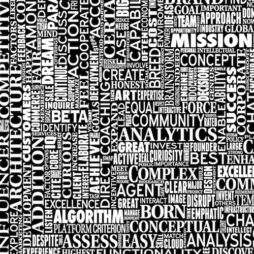 Vista 4 de Tarea Word Cloud Rompecabezas de 1000 piezas, 1 EA