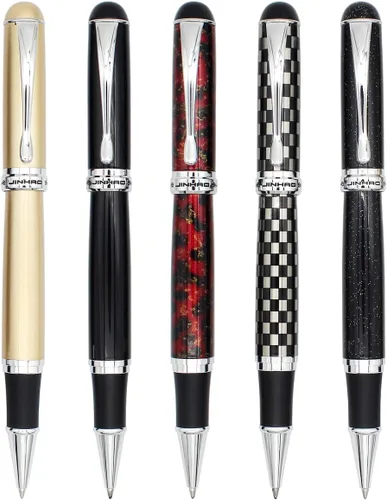 Vista 6 de Gullor Bolígrafo Rollerball Metal X750 Negro