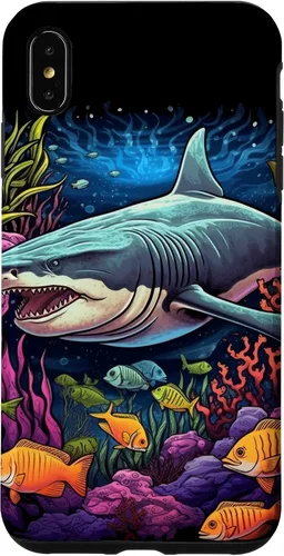 Vista 11 de iPhone 16 Tiger Shark Sea Ocean Underwater Shark Lover Case