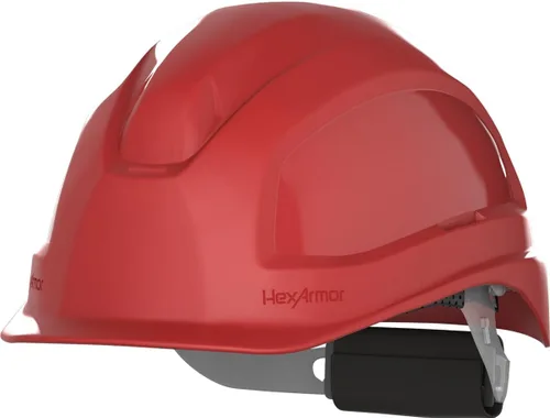 Vista 16 de HexArmor Casco de Seguridad Ceros® Casco Ceros® Duro Blanco