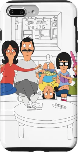 Vista 12 de Bob’s Burgers Bob Linda Gene Tina Louise Living Room Case for iPhone 17