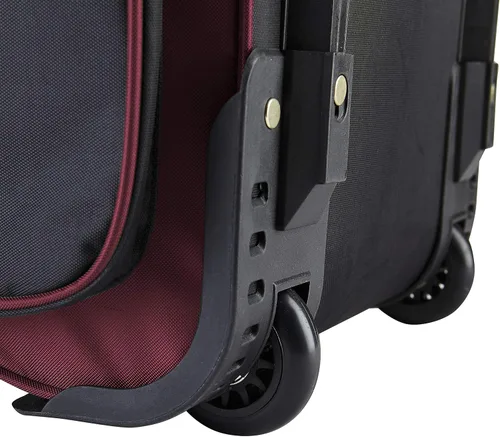 Vista 5 de Travelers Club Xpedition 30 Inch Multi-Pocket Upright Rolling Duffel Bag