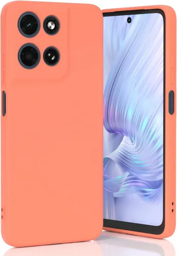 Vista 17 de Funda de silicona suave para Moto G 2026, color negro