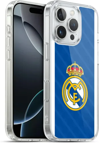Vista 79 de Head Case Designs Funda de gel con licencia oficial del Real Madrid CF azul [protección de grado militar] compatible con Apple iPhone 7 Plus/iPhone