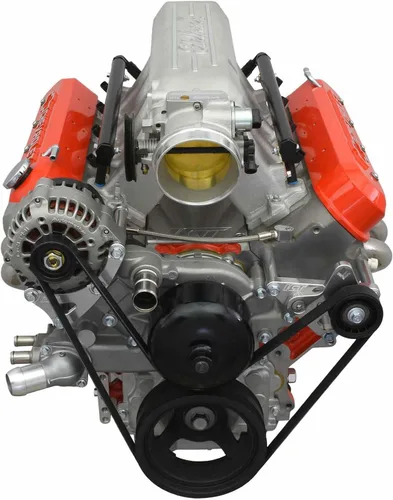 Vista 7 de LS Truck - Soporte de reubicación Turbo LSX para alternador y tensor de correa (utiliza LS1 WP)