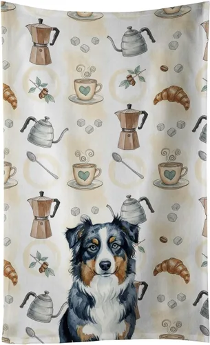 Vista 291 de Caroline's Treasures Afghan Hound - Toalla de cocina para barra de café, terciopelo frontal y lazo de algodón, lavable a máquina Sabueso afgano