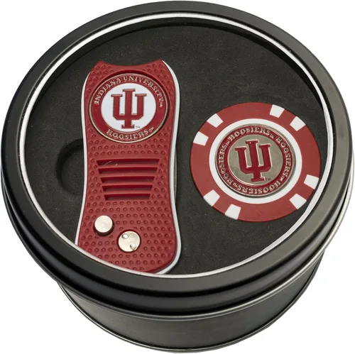 Vista 19 de Team Golf NCAA - Juego de regalo de lata unisex para adultos con herramienta Switchfix Divot y chip de golf