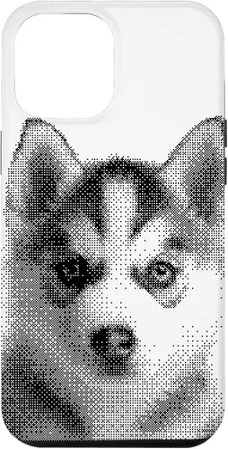 Vista 25 de Cute Siberian Husky for Dog Mom and Paw Parents Case for iPhone 16