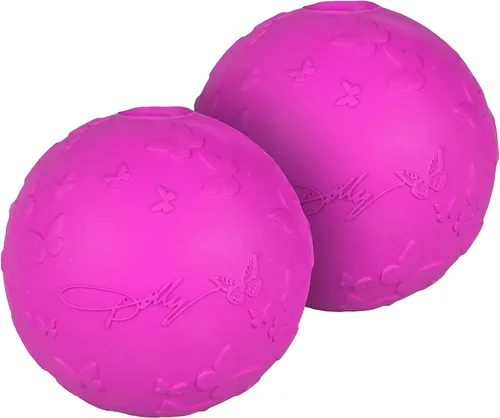 Vista 7 de Doggy Parton Juguetes de goma natural para perros, bolas para perros, tratamiento