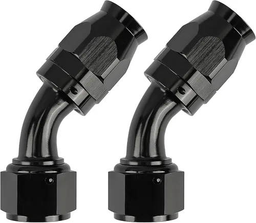 Vista 18 de EVIL ENERGY 3AN PTFE manguera extremo montaje 90 grados negro para manguera de PTFE solamente 2PCS
