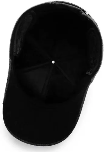 Vista 7 de Gorra de béisbol de invierno para hombre, sombreros de invierno con orejeras, gorras ajustables para clima frío