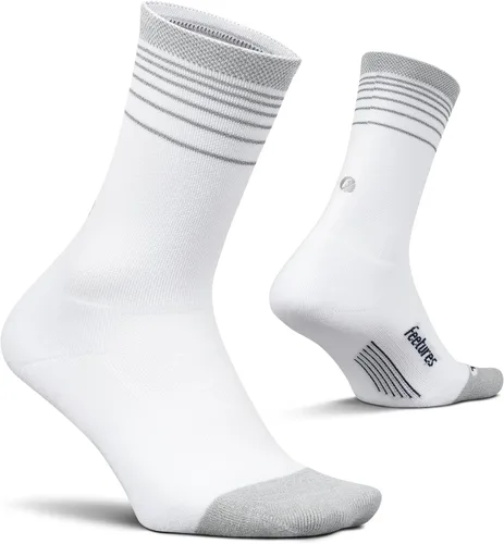 Vista 20 de Feetures Calcetines Elite Light Cushion Mini Crew Negro (3 pares)
