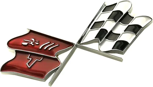 Vista 5 de 1 emblema de nariz frontal para Corvette C3 1968-1972 (cromado)