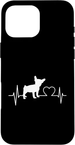 Vista 19 de Funda para iPhone 16 Bulldog Francés Perro Mamá Perro Papá Frenchie Mamá