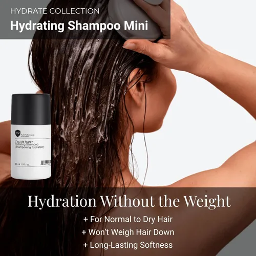 Vista 2 de Number 4 Mini champú hidratante, champú de tamaño de viaje para mujeres y hombres. Sin sulfato, gluten ni parabenos. Hidratante y protege