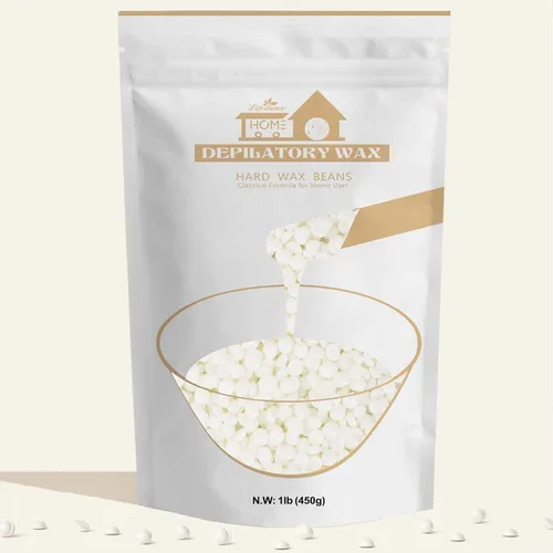 Vista 21 de 1 libra de granos de cera dura, kit de cera en perlas de Lifestance para depilación de cera dura para cabello fino y delgado, piel sensible, perlas