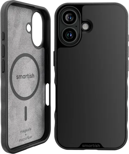 Vista 151 de Smartish® Funda delgada para iPhone 13 Pro - Gripmunk - [ligera + protectora] Funda de agarre fina - Black Tie Affair