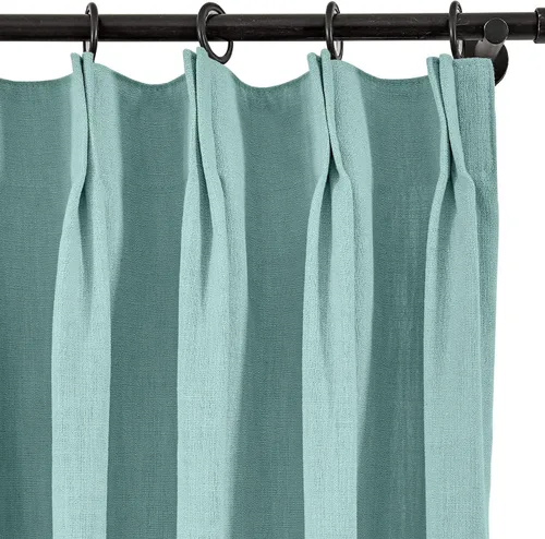 Vista 104 de Frelement Cortinas plisadas de lino de algodón de 100 pulgadas de ancho y 102 pulgadas de largo, cortinas con reducción de ruido para sala