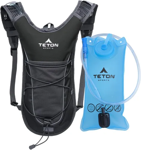 Vista 7 de Teton Oasis/Trailrunner Mochila de hidratación – Paquete de agua ligera con bolsa de 2L/3L para senderismo, correr, ciclismo, ciclismo – Tamaños