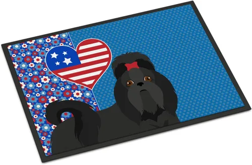 Vista 50 de Caroline's Treasures WDK5119JMAT Airedale Terrier USA - Tapete para interiores o exteriores, 24 x 36 pulgadas, tapete para puerta delantera