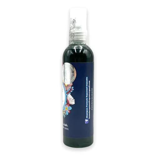 Vista 2 de New Curves - Formula Rapunzel Ampolleta Capilar Spray para el cabello 100% natural (4.23 onzas).