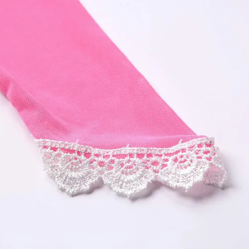 Vista 7 de JerrisApparel Disfraz de princesa rosa para niñas disfraz de fiesta de cosplay de Halloween