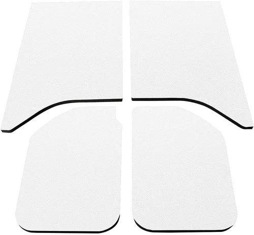 Vista 9 de Design Engineering 050136 Boom Mat - Techo interior reductor de ruido blanco compatible con Jeep Wrangler de 2 puertas (2007-2010)
