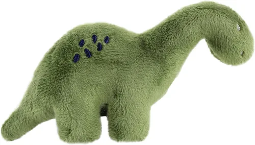 Vista 5 de Luvable Friends Juguete de peluche chirriante unisex para bebé con cuerda Dinosaurios