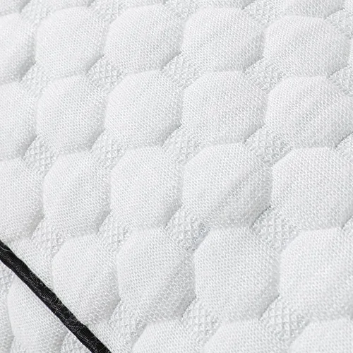 Vista 7 de Almohada de rodilla de espuma viscoelástica triturada para dormir de lado, almohada entre las piernas para alinear la columna vertebral, almohada