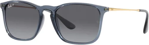 Vista 12 de Ray-Ban Rb4187f Chris Low Bridge Fit Gafas de sol cuadradas