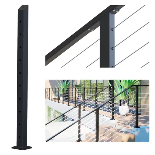 Vista 9 de Dawn Railing Arandela biselada de ángulo de 33 grados de 3/8 pulgada 10mm, paquete de 20 T316 arandelas angulares de acero inoxidable para kit