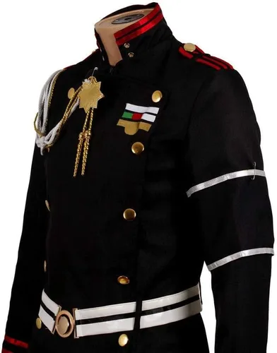 Vista 6 de Mtxc - Disfraz de serafín del fin para hombre, uniforme militar