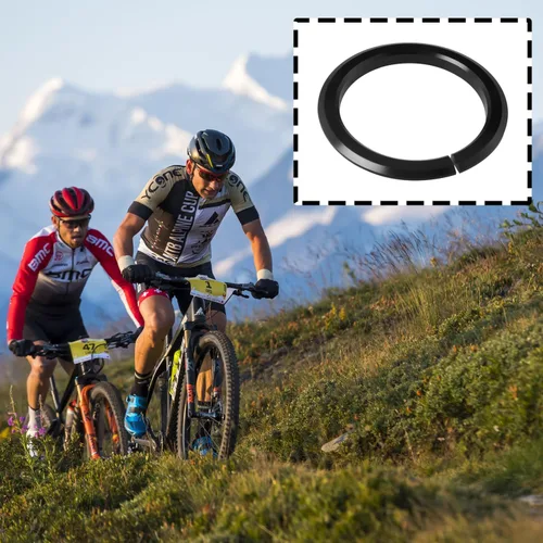 Vista 4 de Anillo de compresión para auriculares de bicicleta, espaciador, reductor de carreras, anillo de compresión, tipo integrado, base de auriculares