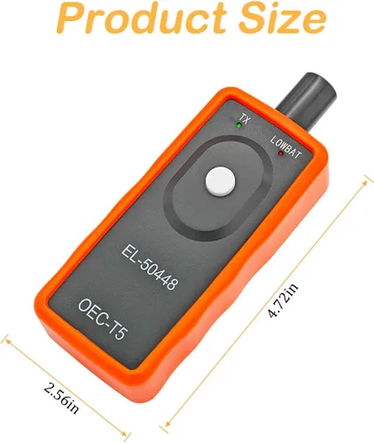 Vista 2 de Bittwee EL-50448 TPMS Herramienta de reaprendizaje, entrenamiento de programación de sistemas automáticos, OEC-T5 para la mayoría de los vehículos